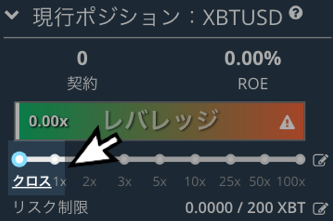 クロスマージンと分離マージンの変更